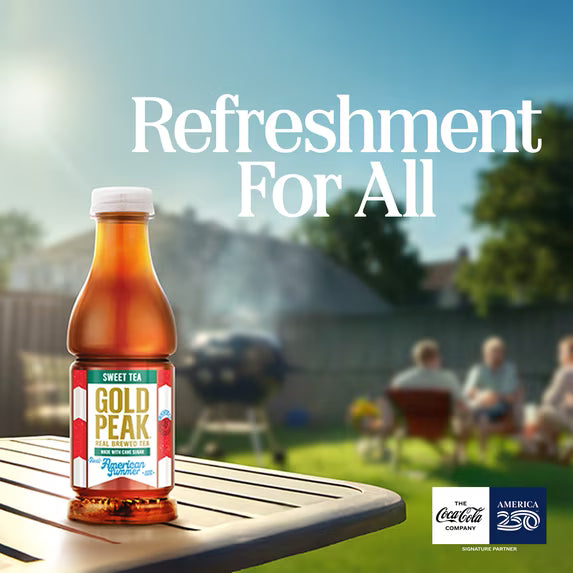 (2 PACK) Gold Peak Iced Tea, Zero Sugar Sweet Tea Bottles, 16.9 fl oz, 6 pack
