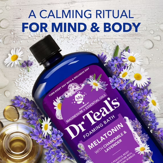 Dr Teal's Sleep Bath Foaming Bath 34 fl oz Lavender Pack of 3