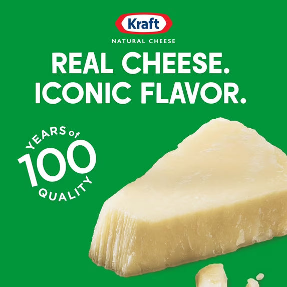 Kraft Parmesan Grated Cheese, 16 oz Shaker ( Pack of 2 )