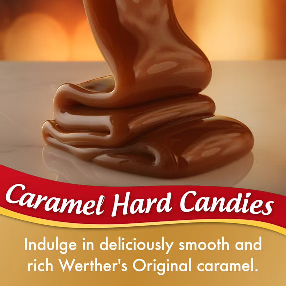 2 Packs - Werther's Original Creamy Caramel Filled Candy, 27 oz