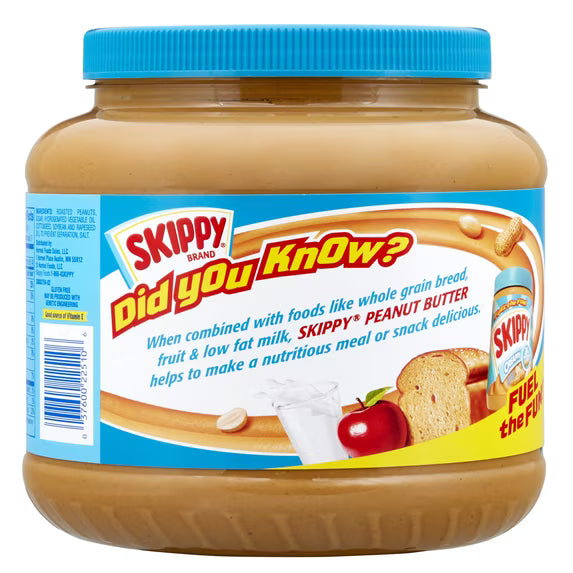 (2 Pack) SKIPPY Creamy Peanut Butter, 5 Pound Jars