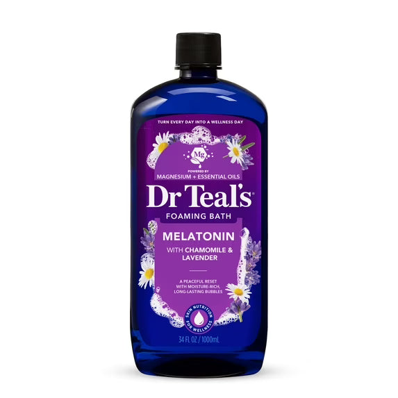 Dr Teal's Sleep Bath Foaming Bath 34 fl oz Lavender Pack of 3
