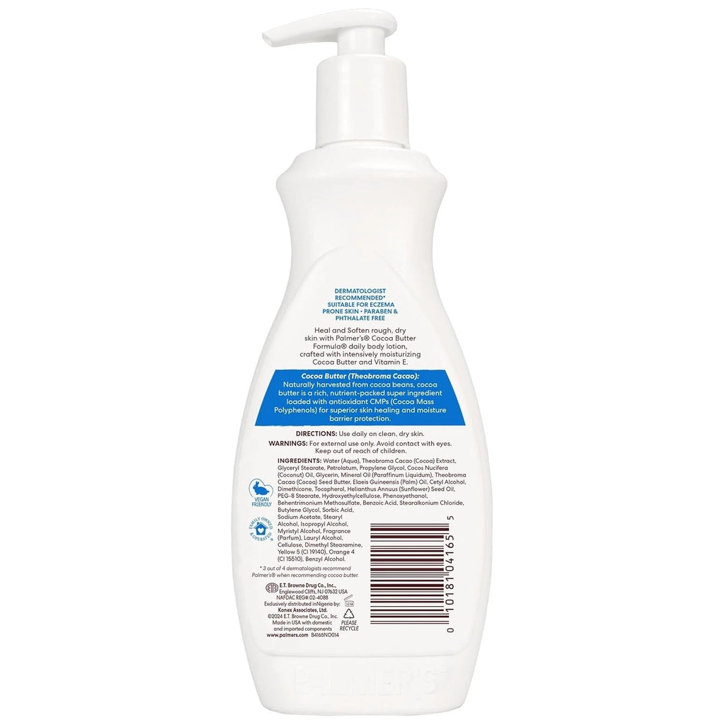 Palmer's Cocoa Butter Body Lotion 13.5 Fl Oz | Intensive Moisturizer Pack of 2