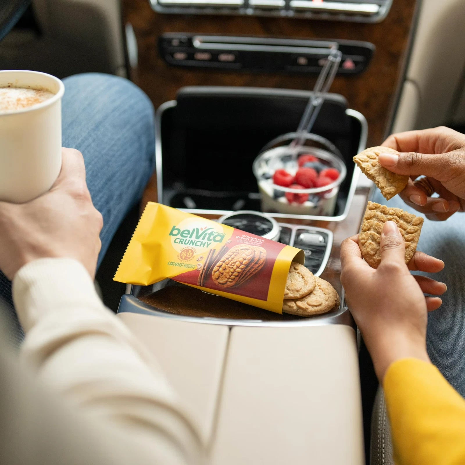 Pack of 2 belVita Breakfast Bars Biscuits, Cinnamon Brown Sugar, Value Pack, 12 Packs