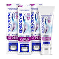 Sensodyne Clinical Repair Whiten & Shine Toothpaste for Sensitivity Relief, 2P